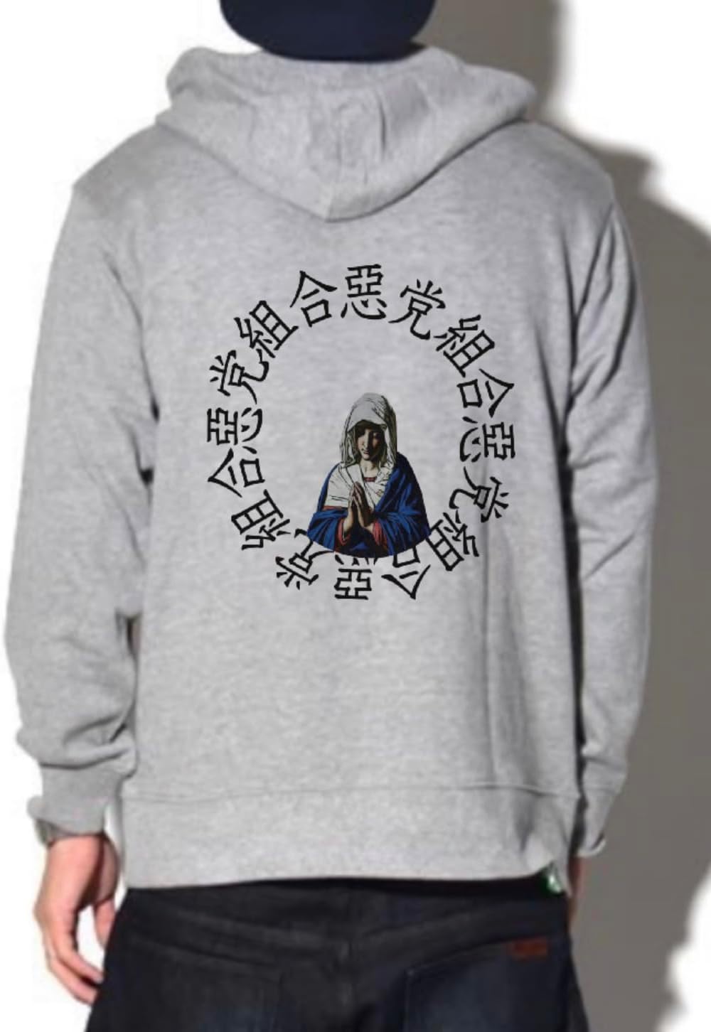 惡 党 組 合 Pull hoodie Stylish Cool Cute Streetstyle Brushedback Made in Japan Import Street Chinese characters - Image 5