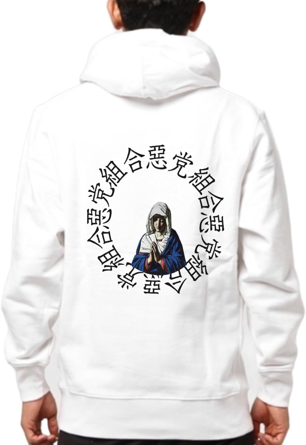 惡 党 組 合 Pull hoodie Stylish Cool Cute Streetstyle Brushedback Made in Japan Import Street Chinese characters - Image 3