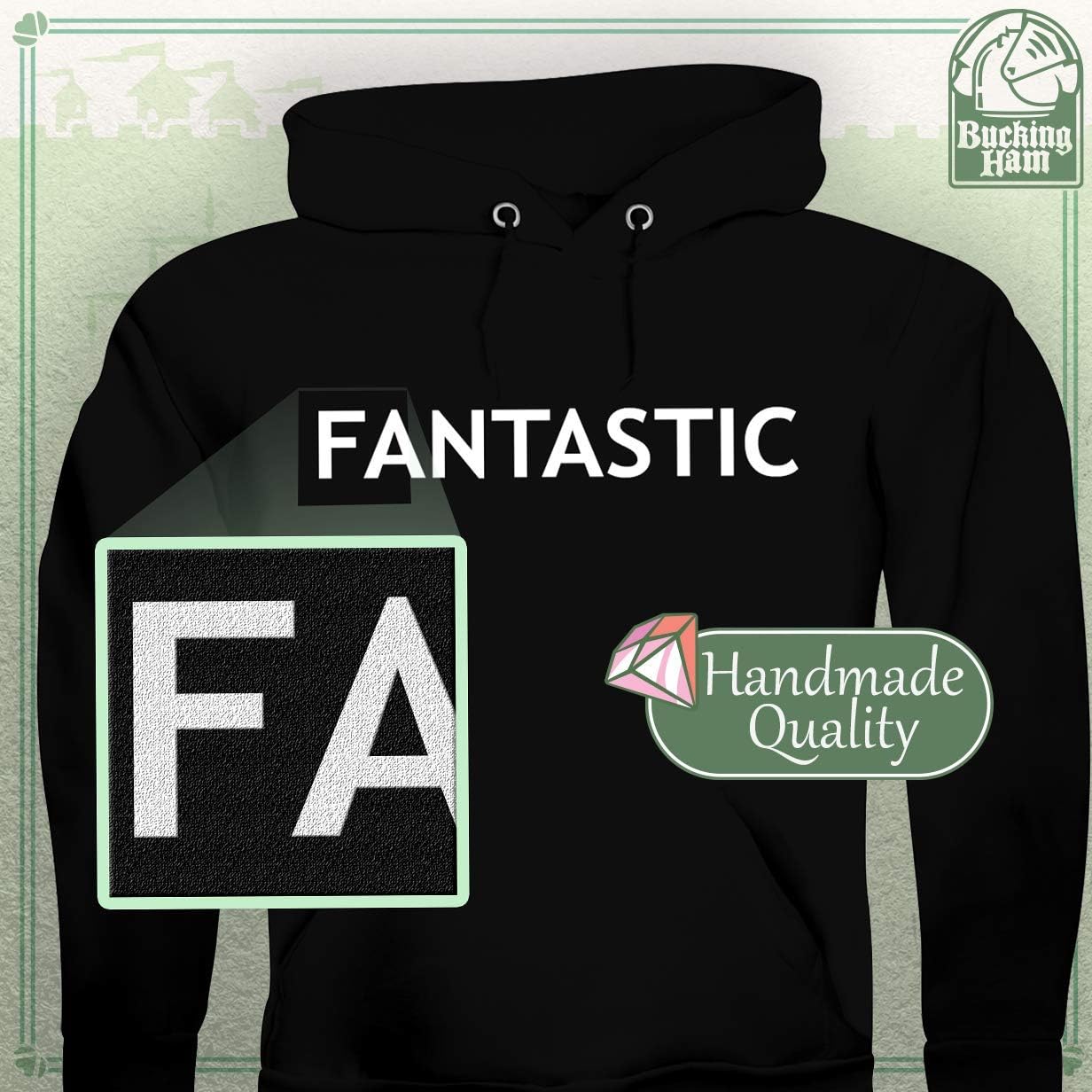 Bucking Ham Emotionally Attached To Fictional Characters - Men's Ultra Soft Hoodie Sweatshirt - Image 3