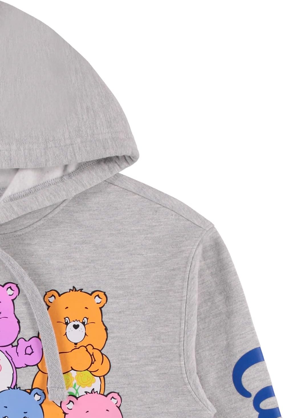 Care Bears Ladies Hoodie Sweatshirt - Ladies Classic Clothing - Cheer Friend Funshine Good Luck Hoodie Sweatshirt - Image 4