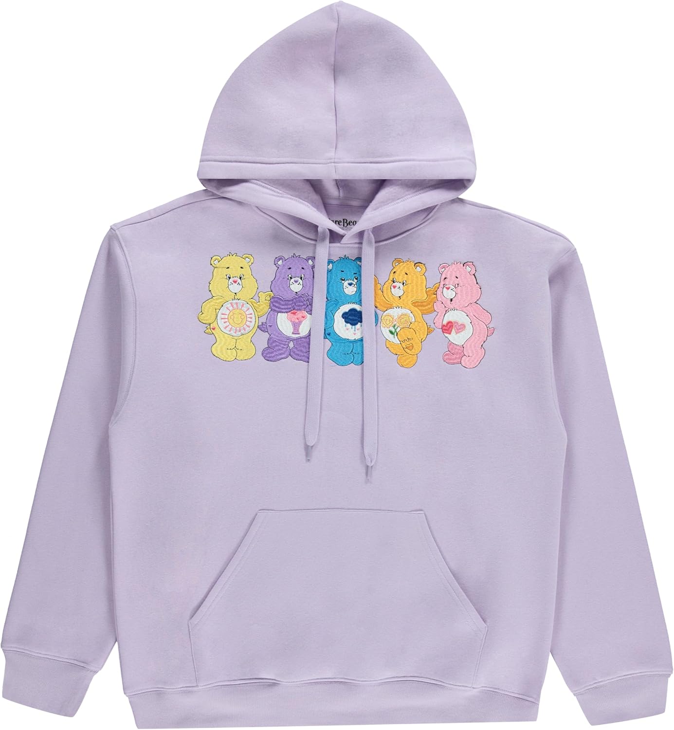 Care Bears Ladies Hoodie Sweatshirt - Ladies Classic Clothing - Cheer Friend Funshine Good Luck Hoodie Sweatshirt - Image 7