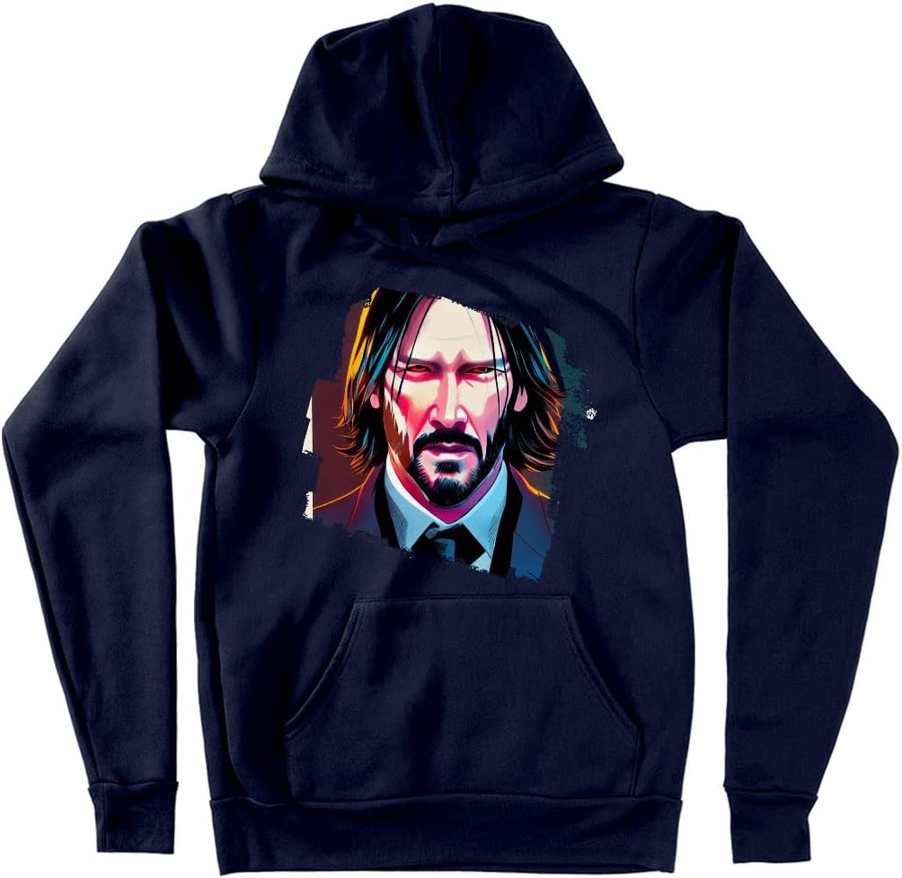 Cartoon Character Hooded Sweatshirt - Comic Book Hoodie - Comic Art Hoodie