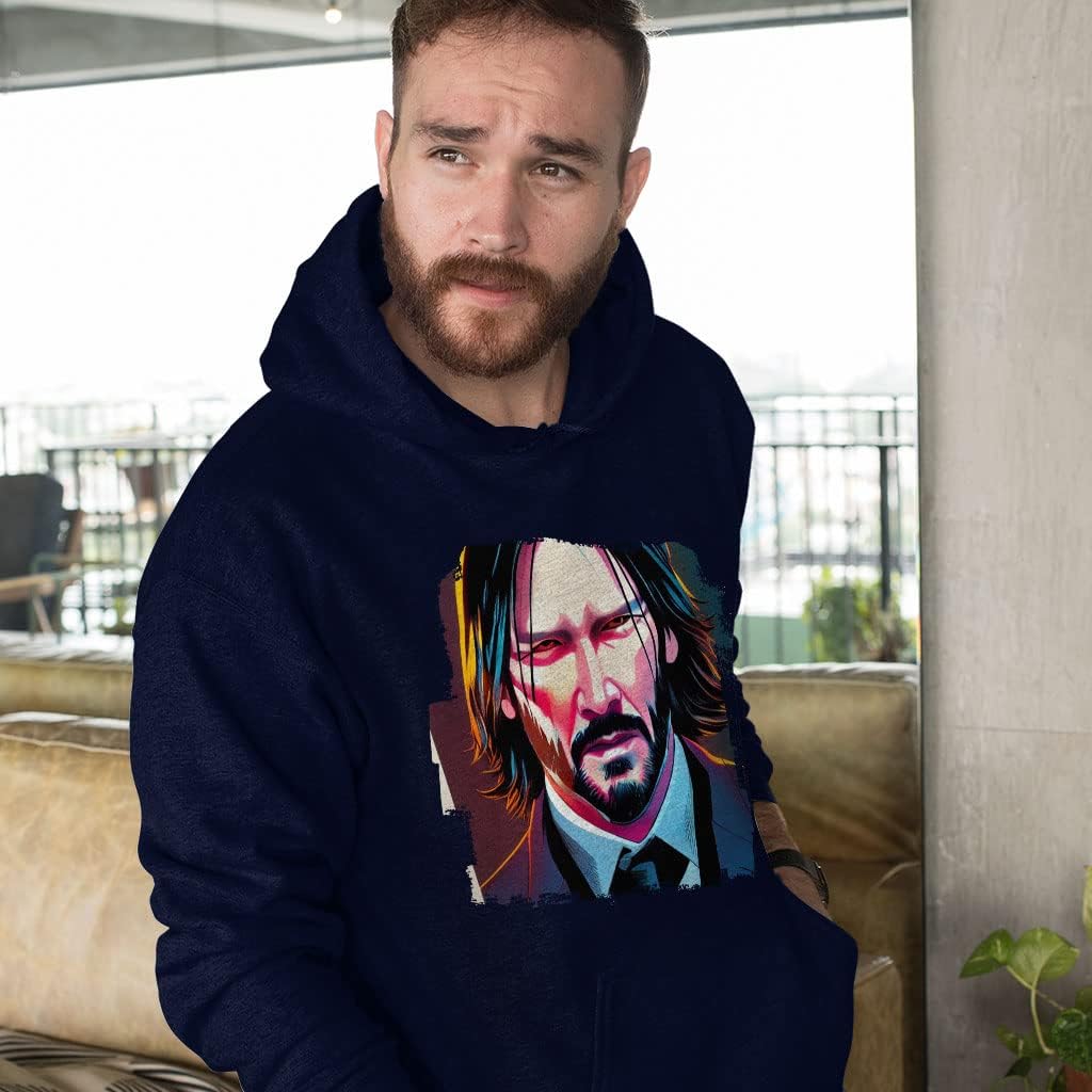 Cartoon Character Hooded Sweatshirt - Comic Book Hoodie - Comic Art Hoodie - Image 3