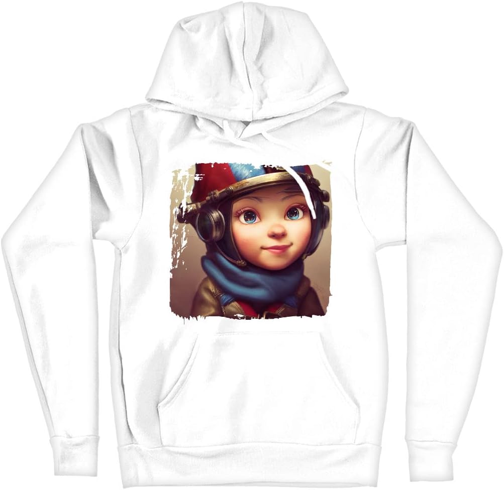 Cartoon Character Hooded Sweatshirt - Fantasy Hoodie - Gnome Hoodie - Image 6