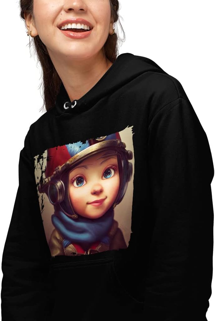 Cartoon Character Hooded Sweatshirt - Fantasy Hoodie - Gnome Hoodie - Image 2