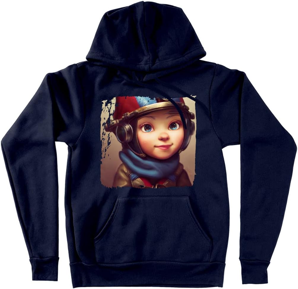 Cartoon Character Hooded Sweatshirt - Fantasy Hoodie - Gnome Hoodie - Image 5