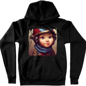 Cartoon Character Hooded Sweatshirt - Fantasy Hoodie - Gnome Hoodie
