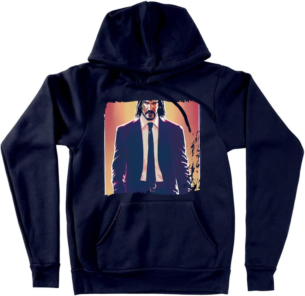 Comic Book Character Hooded Sweatshirt - Bright Hoodie - Graphic Hoodie