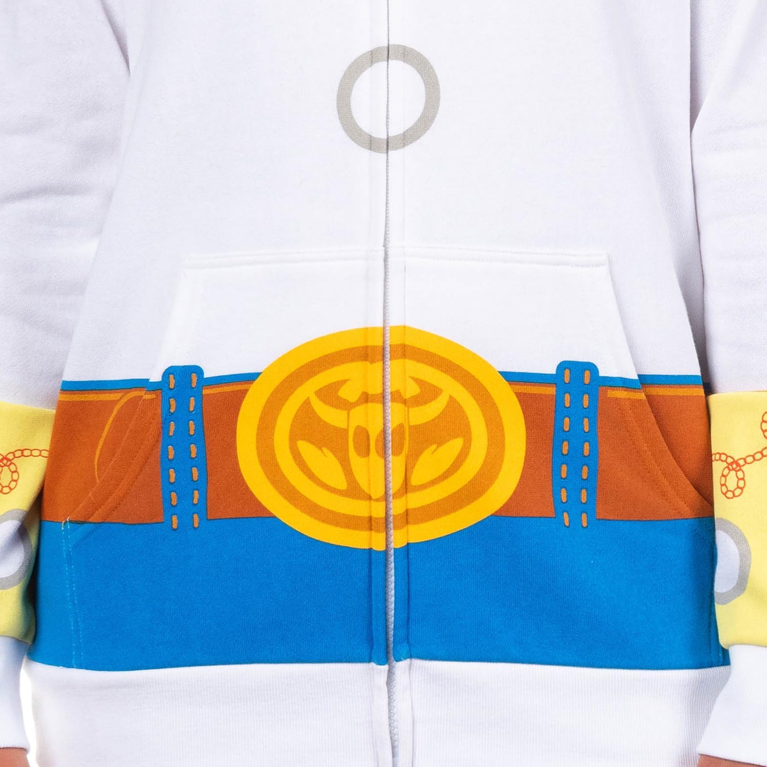 Disney Toy Story Women's I Am Jessie Junior's Cosplay Costume Zip Up Hoodie - Image 3