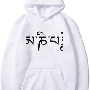 DIYthinker Customs Sanskrit Character Figure Words Sweatshirt Pullover Fleece Hoodie Sweater Sport