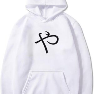 DIYthinker Japanese Hiragana Character YA Sweatshirt Pullover Fleece Hoodie Sweater Sport