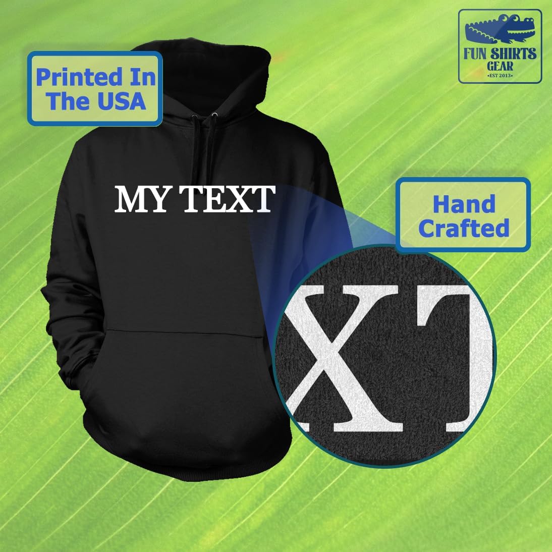 Emotionally Attached To Fictional Characters - New Adult Men's Hoodie Sweatshirt CP05 Black - Image 2