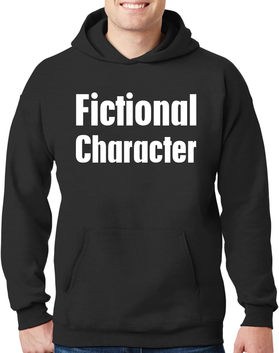 Fictional Character - New Adult Men's Hoodie Sweatshirt CP05 Black