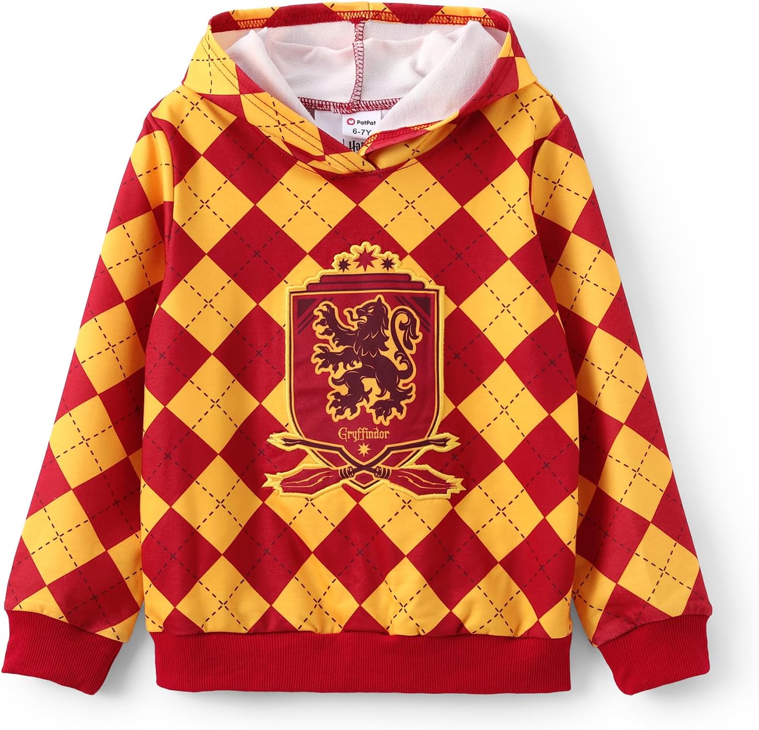 Harry Potter Hoodie for Kids Girls Boys Gryffindor Slytherin Ravenclaw Hufflepuff Pullover Hooded Sweatshirt Hogwarts Clothes - Image 7