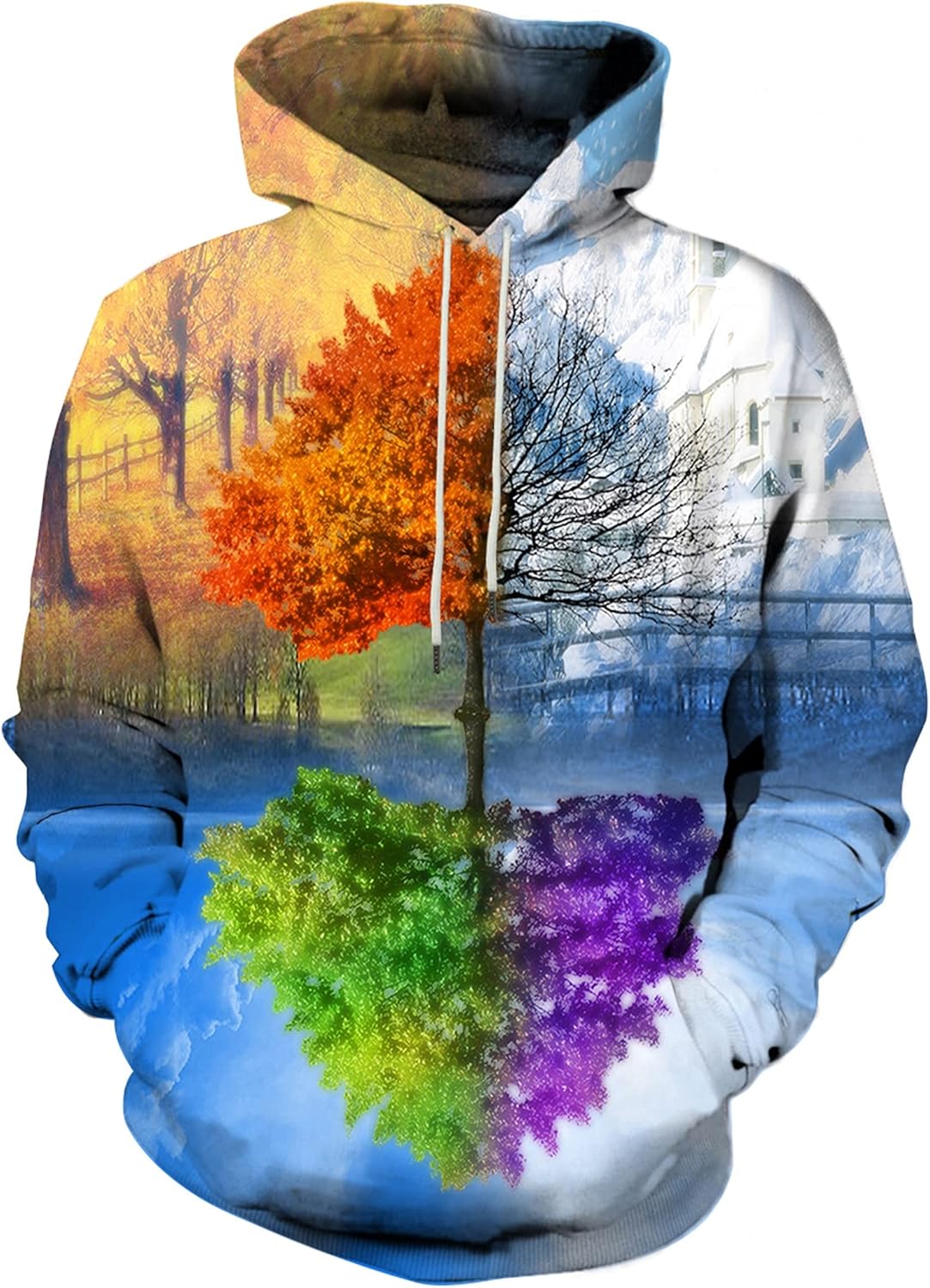 Hgvoetty Unisex 3D Print Hoodies Graphic Space Pullover Hooded Sweatshirts for Men Women - Image 29