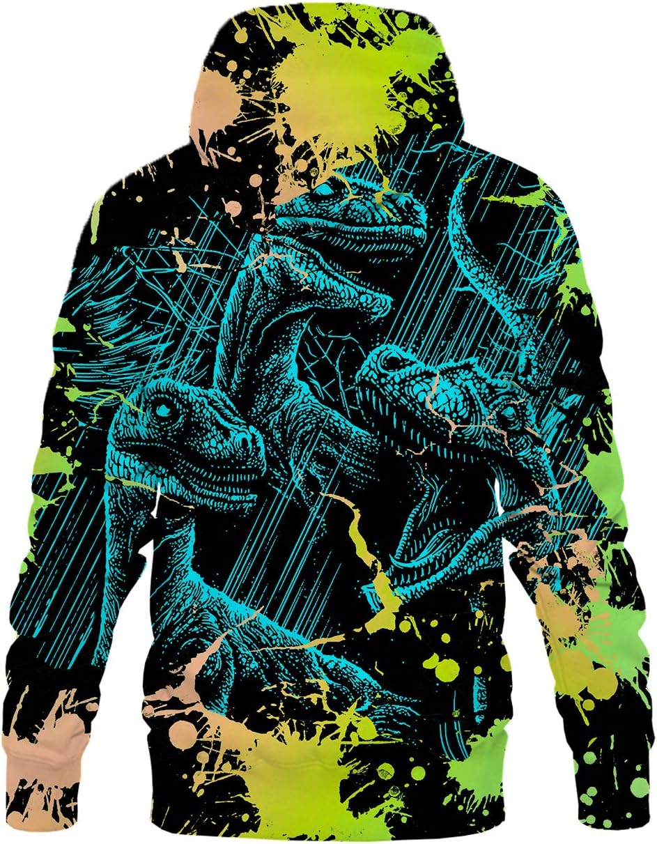 Hgvoetty Unisex 3D Print Hoodies Graphic Space Pullover Hooded Sweatshirts for Men Women - Image 2