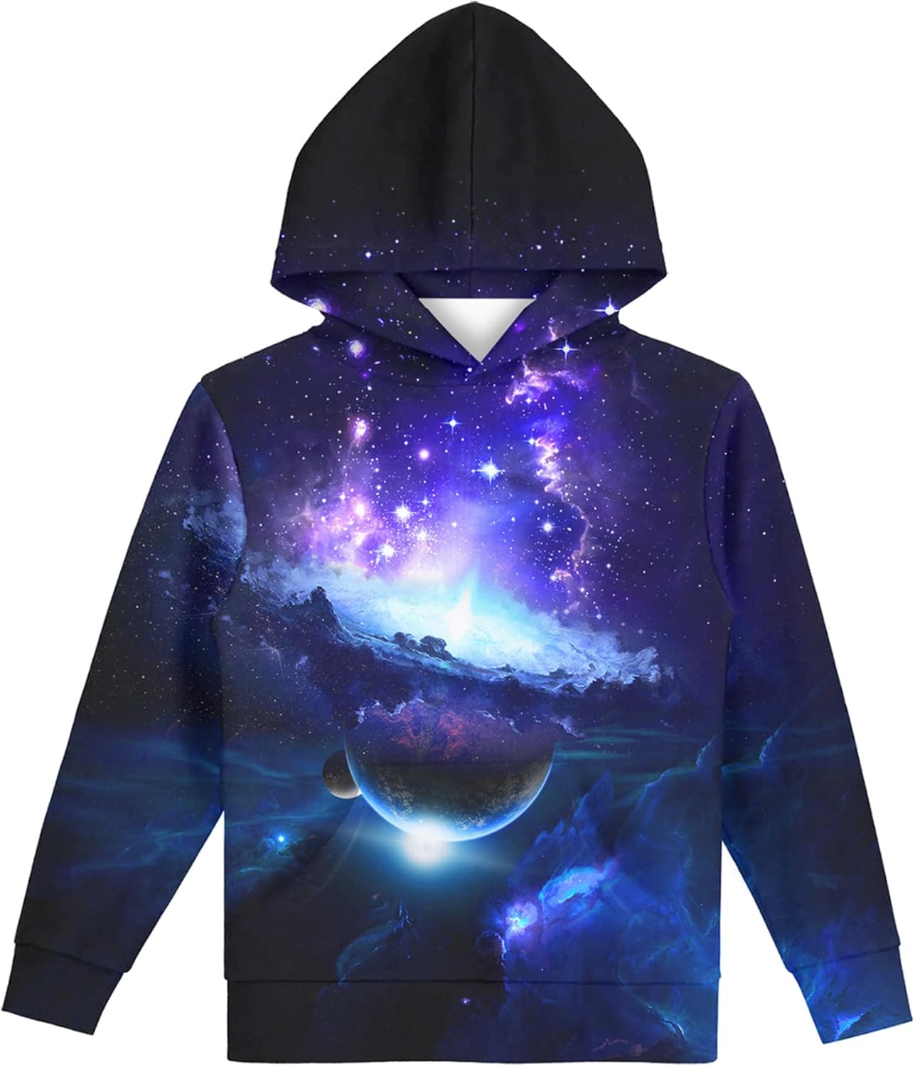 Hgvoetty Unisex Boys Girls Hoodies 3D Printed Hooded Sweatshirts for Kids Pullovers with Pockets 6-15 Years - Image 26