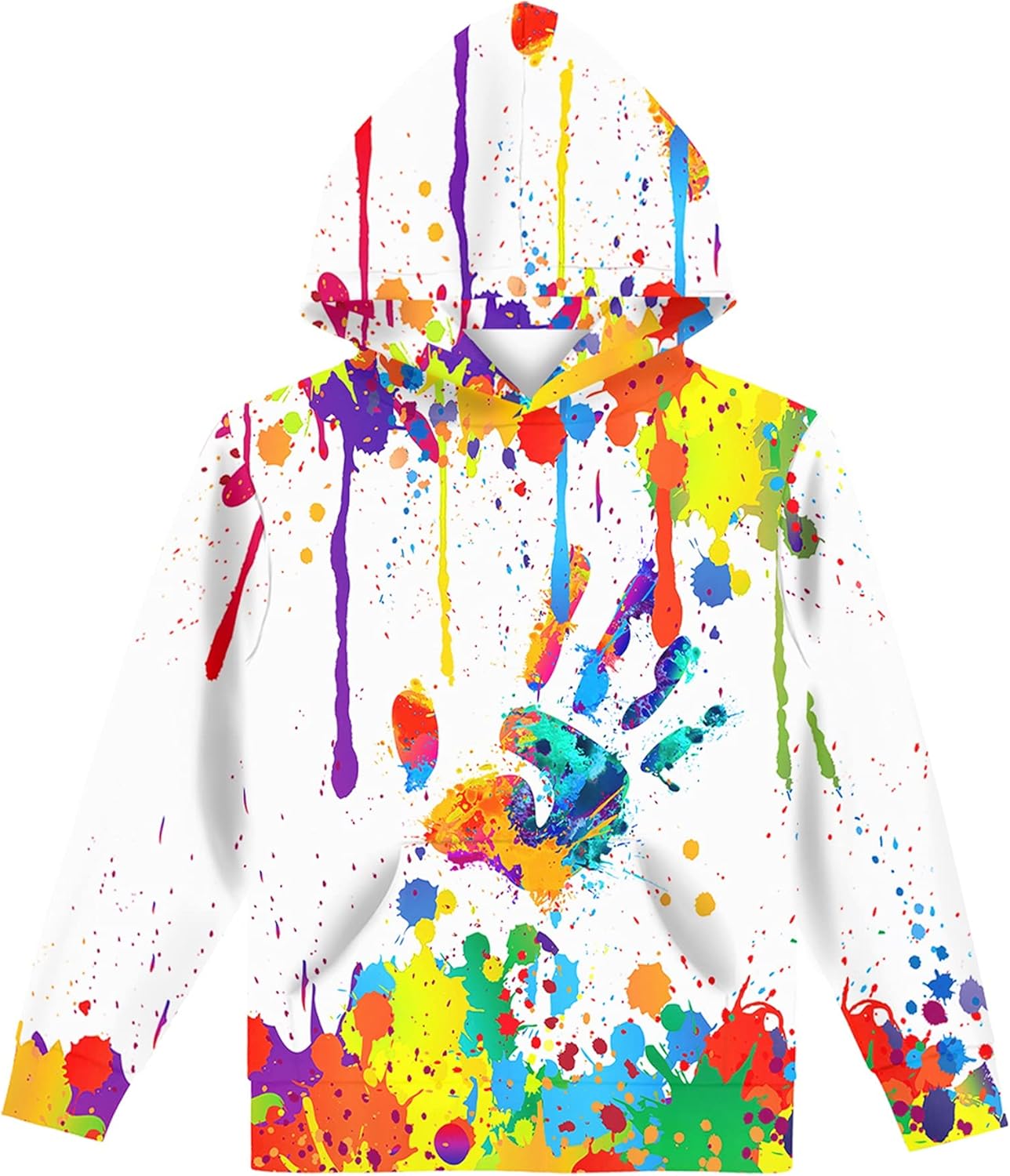 Hgvoetty Unisex Boys Girls Hoodies 3D Printed Hooded Sweatshirts for Kids Pullovers with Pockets 6-15 Years - Image 22