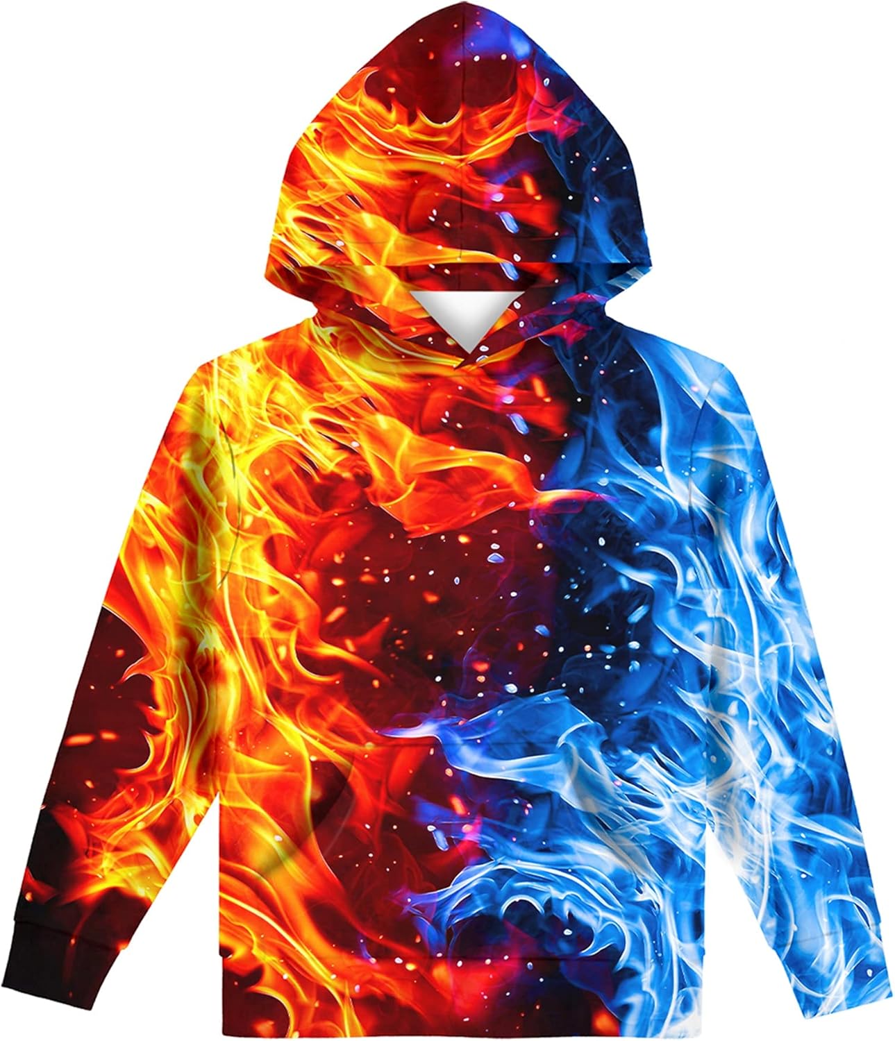 Hgvoetty Unisex Boys Girls Hoodies 3D Printed Hooded Sweatshirts for Kids Pullovers with Pockets 6-15 Years - Image 20