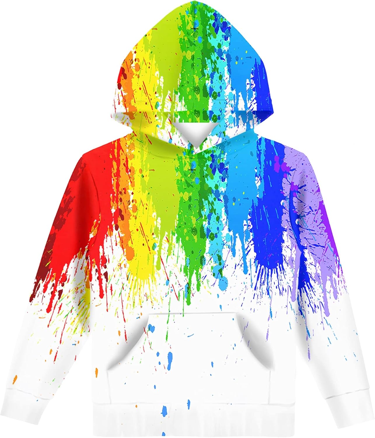 Hgvoetty Unisex Boys Girls Hoodies 3D Printed Hooded Sweatshirts for Kids Pullovers with Pockets 6-15 Years - Image 31