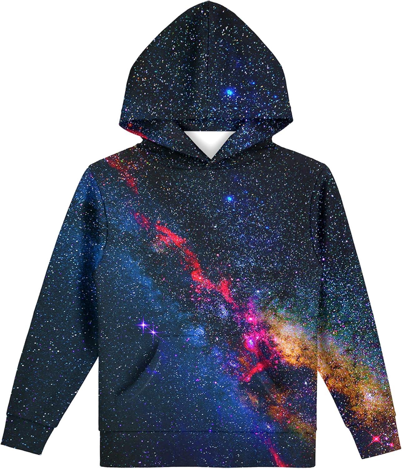 Hgvoetty Unisex Boys Girls Hoodies 3D Printed Hooded Sweatshirts for Kids Pullovers with Pockets 6-15 Years - Image 8