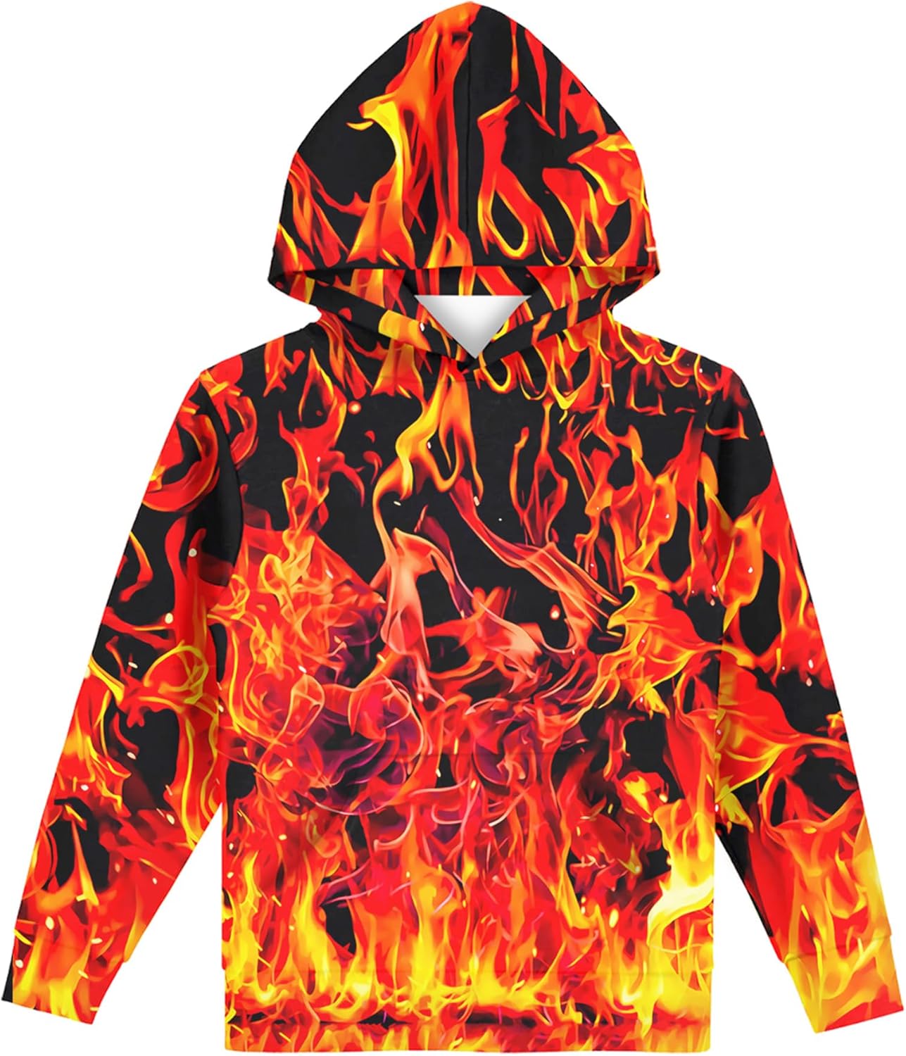 Hgvoetty Unisex Boys Girls Hoodies 3D Printed Hooded Sweatshirts for Kids Pullovers with Pockets 6-15 Years - Image 7