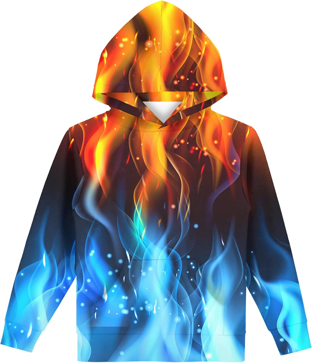 Hgvoetty Unisex Boys Girls Hoodies 3D Printed Hooded Sweatshirts for Kids Pullovers with Pockets 6-15 Years - Image 29