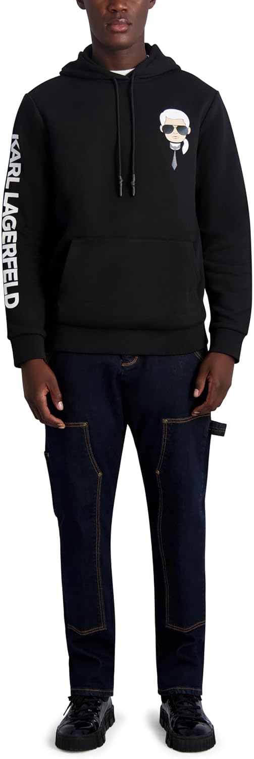 Karl Lagerfeld Paris Men's Karl Character Hoodie