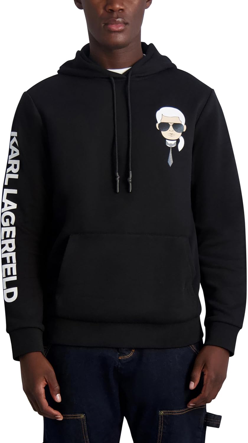 Karl Lagerfeld Paris Men's Karl Character Hoodie - Image 2