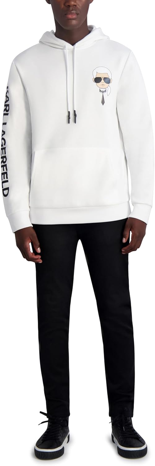 Karl Lagerfeld Paris Men's Karl Character Hoodie - Image 4