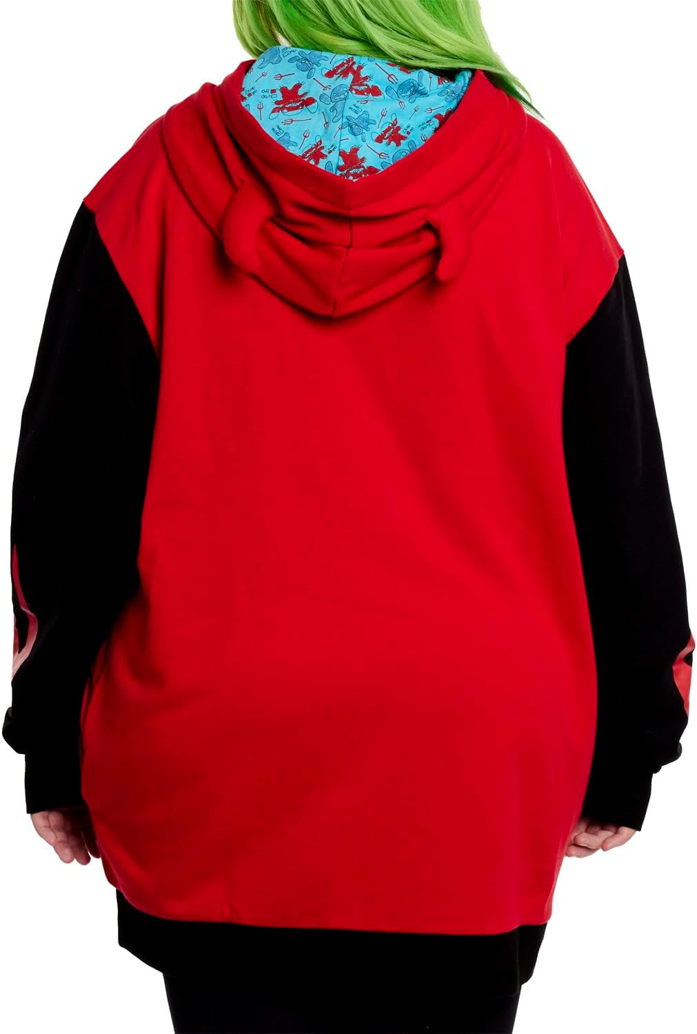 Loungefly Apparel Disney Stitch Devil Unisex Hoodie Unisex Pullover Hoodie -Disneybound Disney Cosplay - Image 4