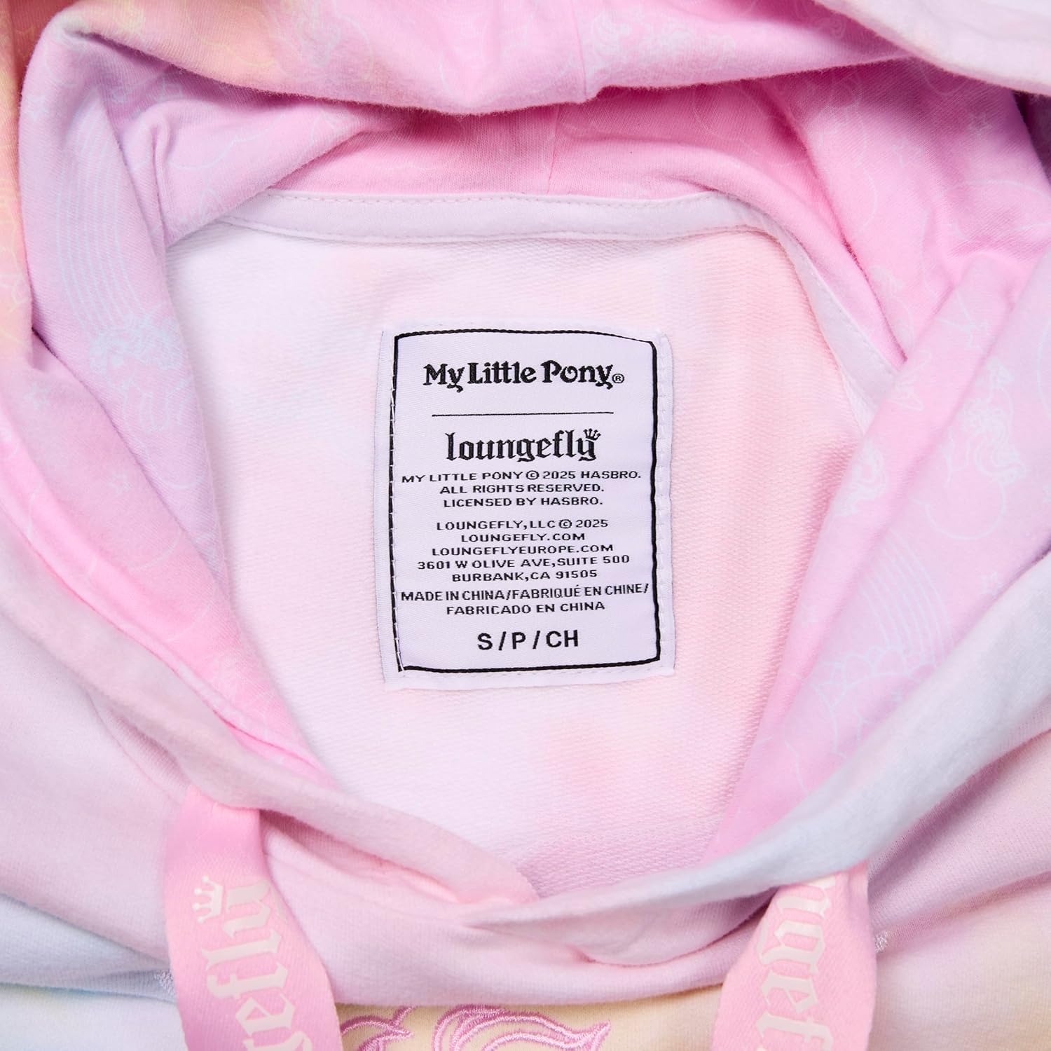 Loungefly LF HASBRO MY LITTLE PONY CREW CLOUDS UNISEX HOODIE - Image 3