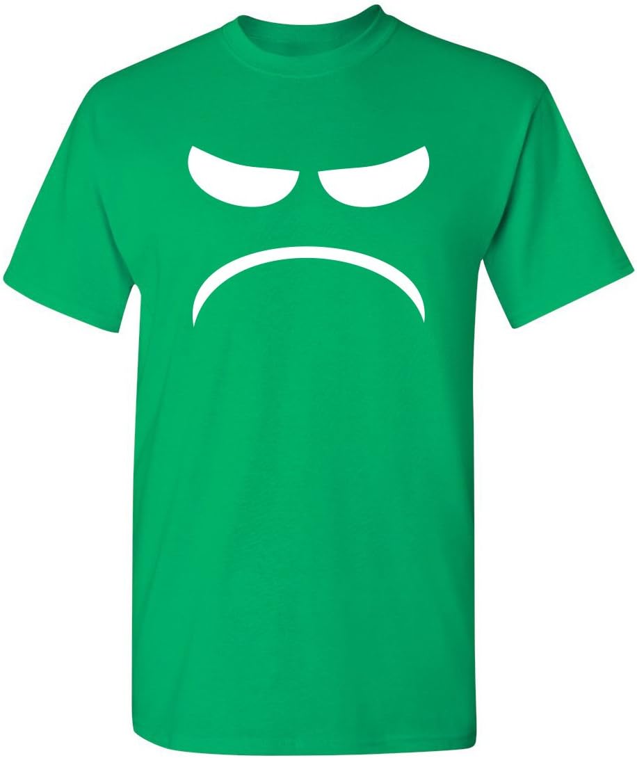 Mad Smile Face Graphic Sarcastic Emoticon Funny T Shirt - Image 7