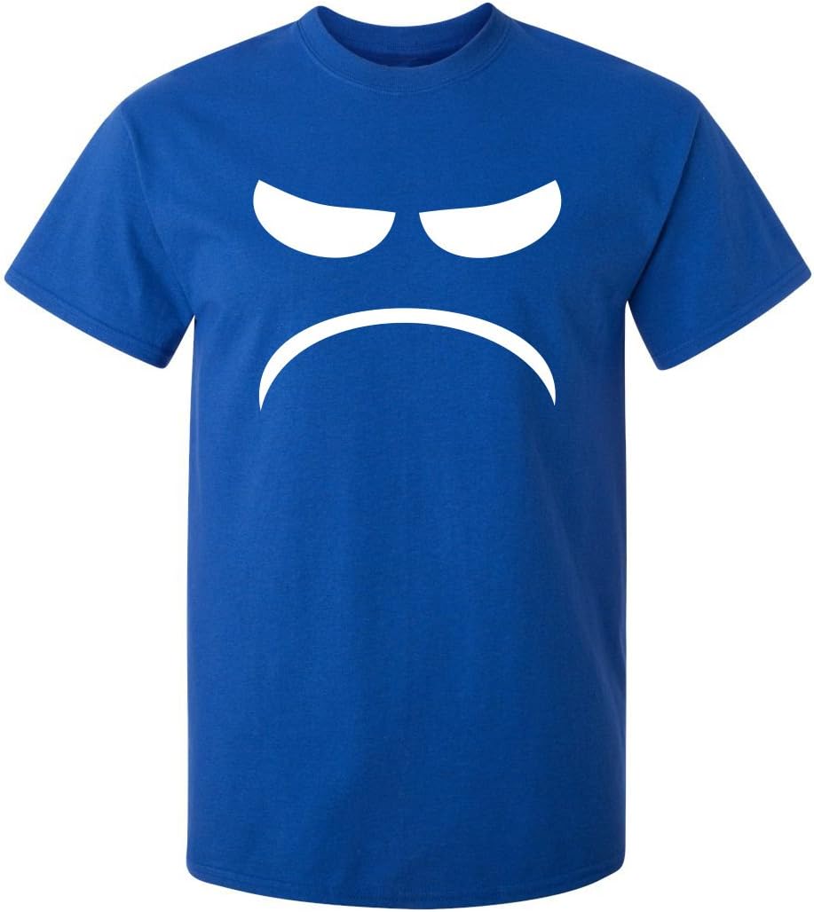 Mad Smile Face Graphic Sarcastic Emoticon Funny T Shirt - Image 11