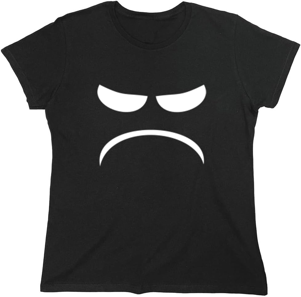 Mad Smile Face Graphic Sarcastic Emoticon Funny T Shirt - Image 26