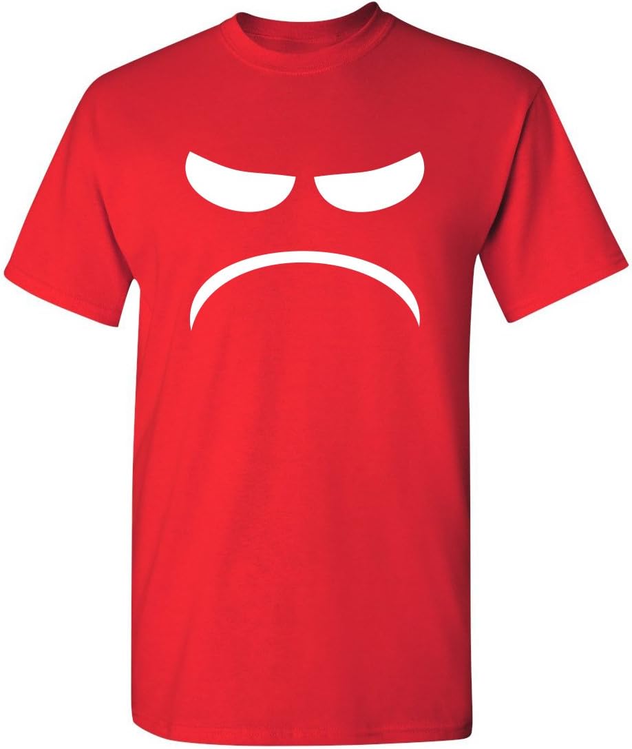 Mad Smile Face Graphic Sarcastic Emoticon Funny T Shirt - Image 10