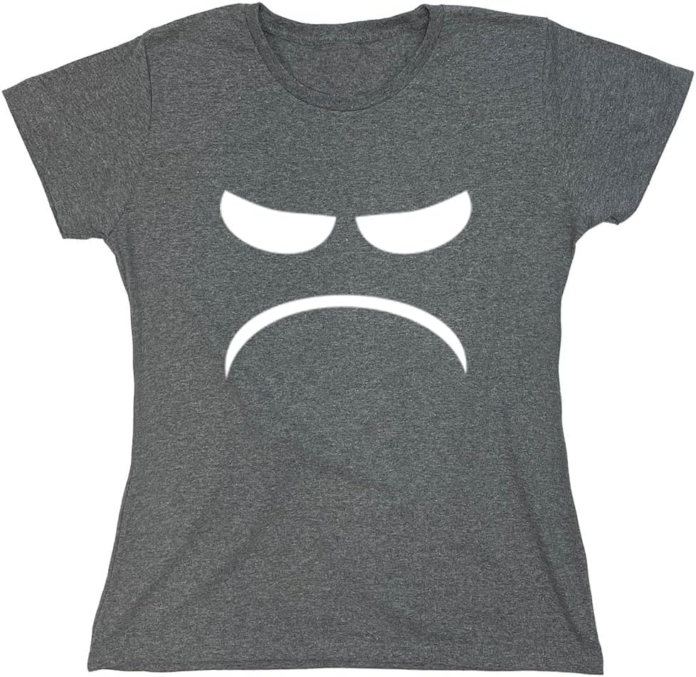 Mad Smile Face Graphic Sarcastic Emoticon Funny T Shirt - Image 24