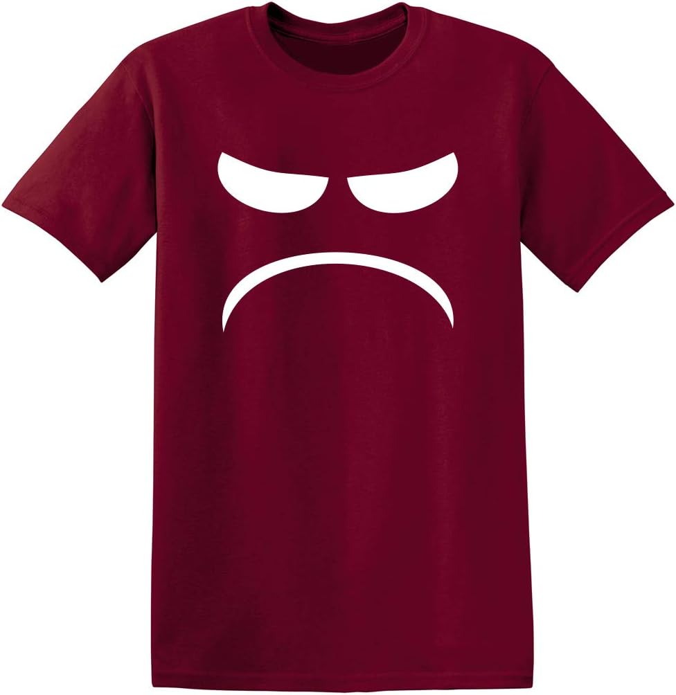 Mad Smile Face Graphic Sarcastic Emoticon Funny T Shirt - Image 12