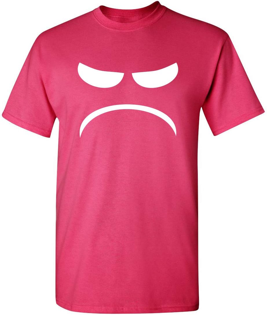 Mad Smile Face Graphic Sarcastic Emoticon Funny T Shirt - Image 22