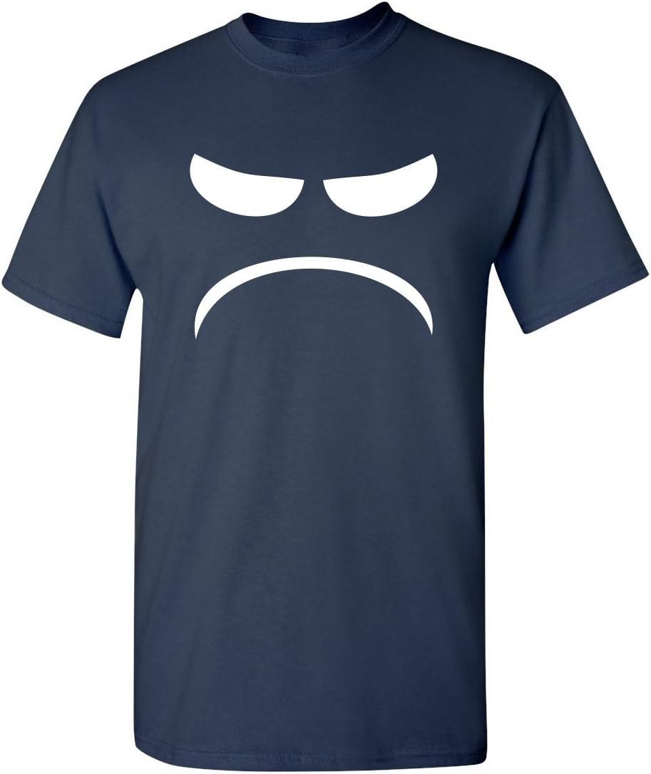 Mad Smile Face Graphic Sarcastic Emoticon Funny T Shirt - Image 18