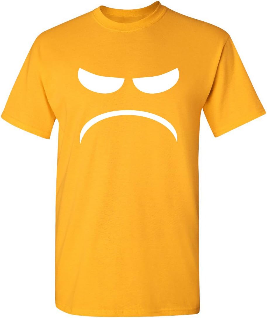Mad Smile Face Graphic Sarcastic Emoticon Funny T Shirt - Image 23