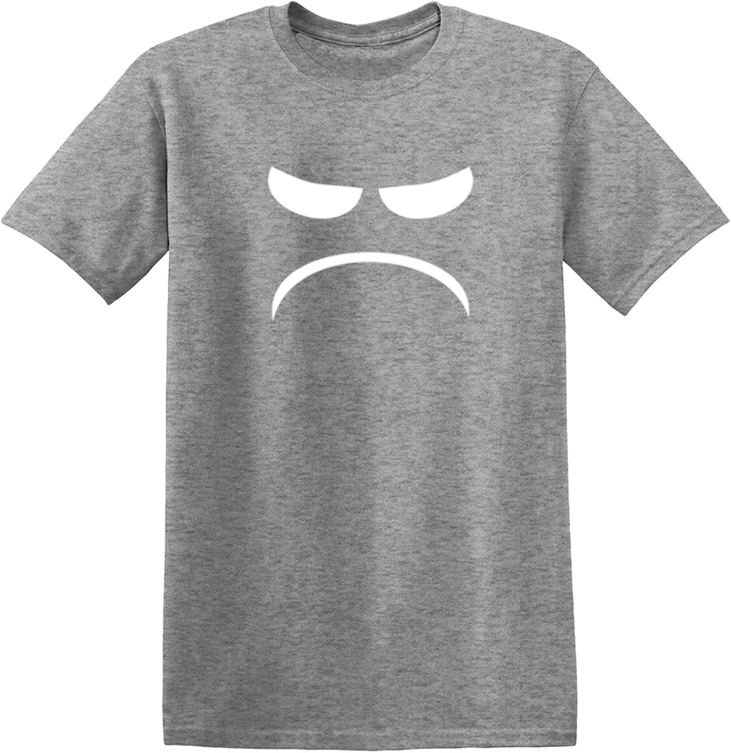 Mad Smile Face Graphic Sarcastic Emoticon Funny T Shirt - Image 17