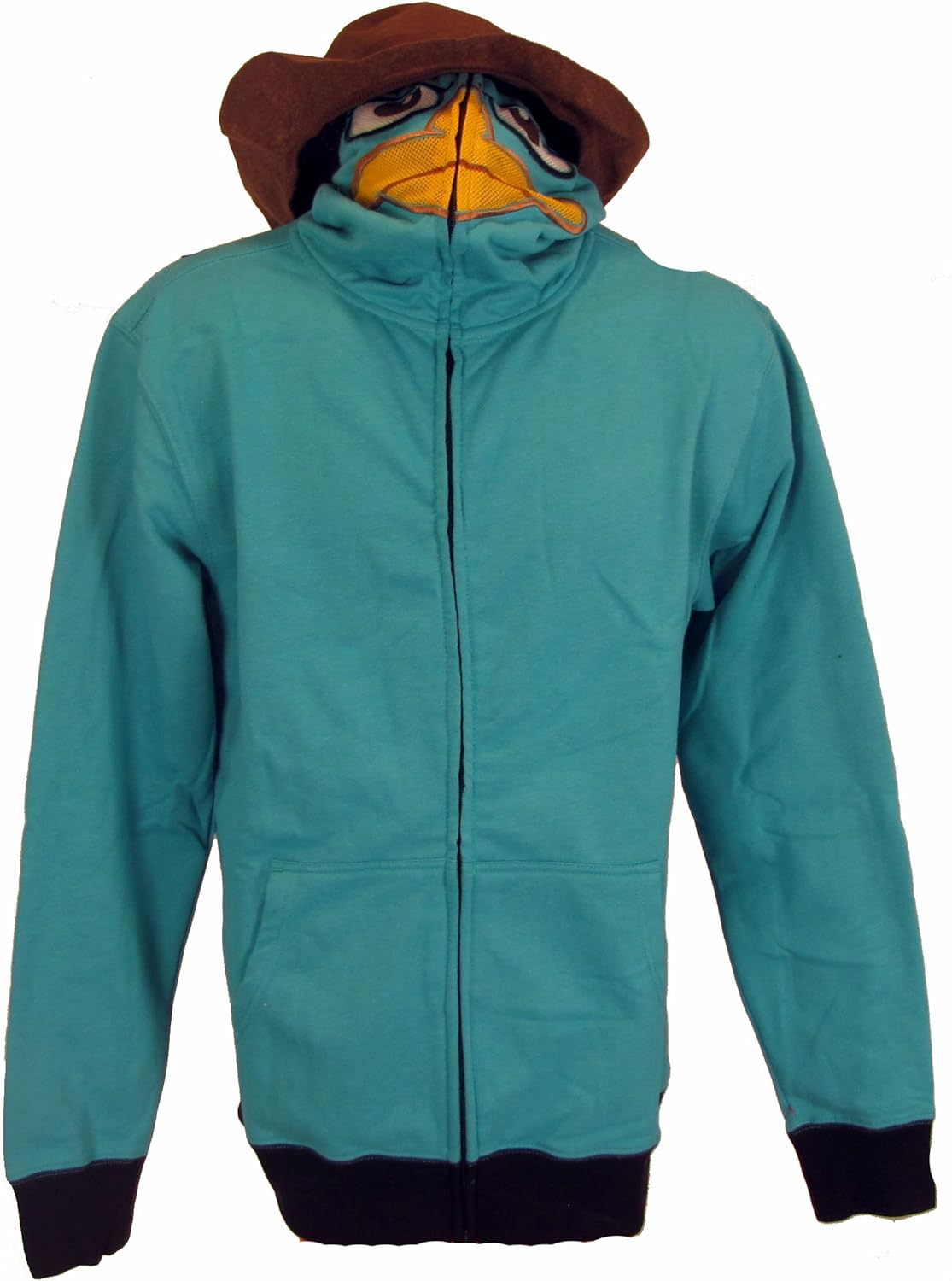 Phineas & Ferb Men's I am P Fleece Hoodie