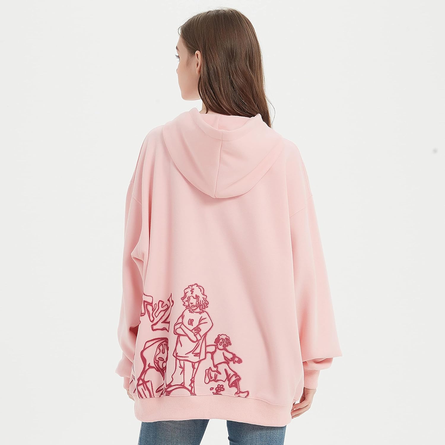 Rapidstreet Men Streetwear Hoodie Sweatshirt Aesthetic Graphic Pullover Cotton Unisex - Image 4