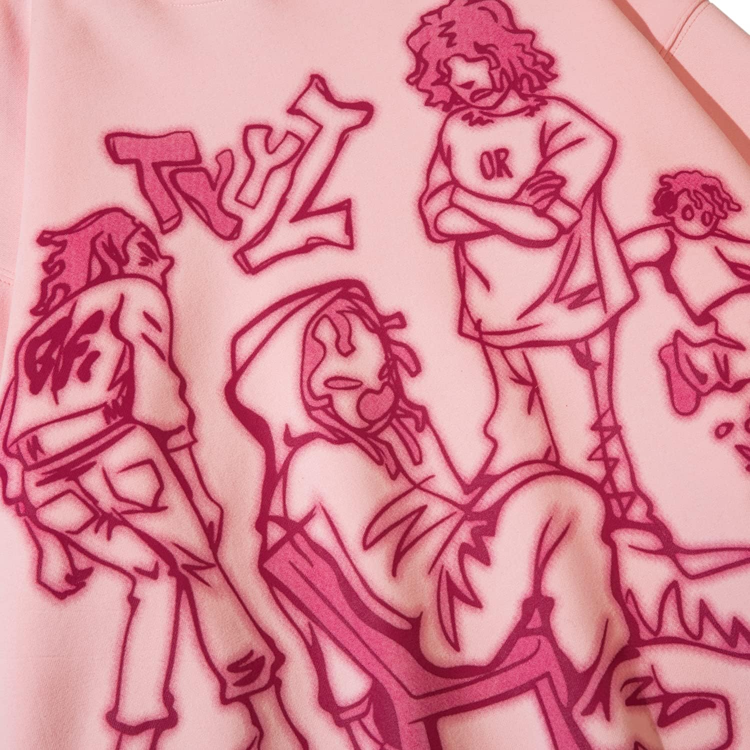 Rapidstreet Men Streetwear Hoodie Sweatshirt Aesthetic Graphic Pullover Cotton Unisex - Image 5