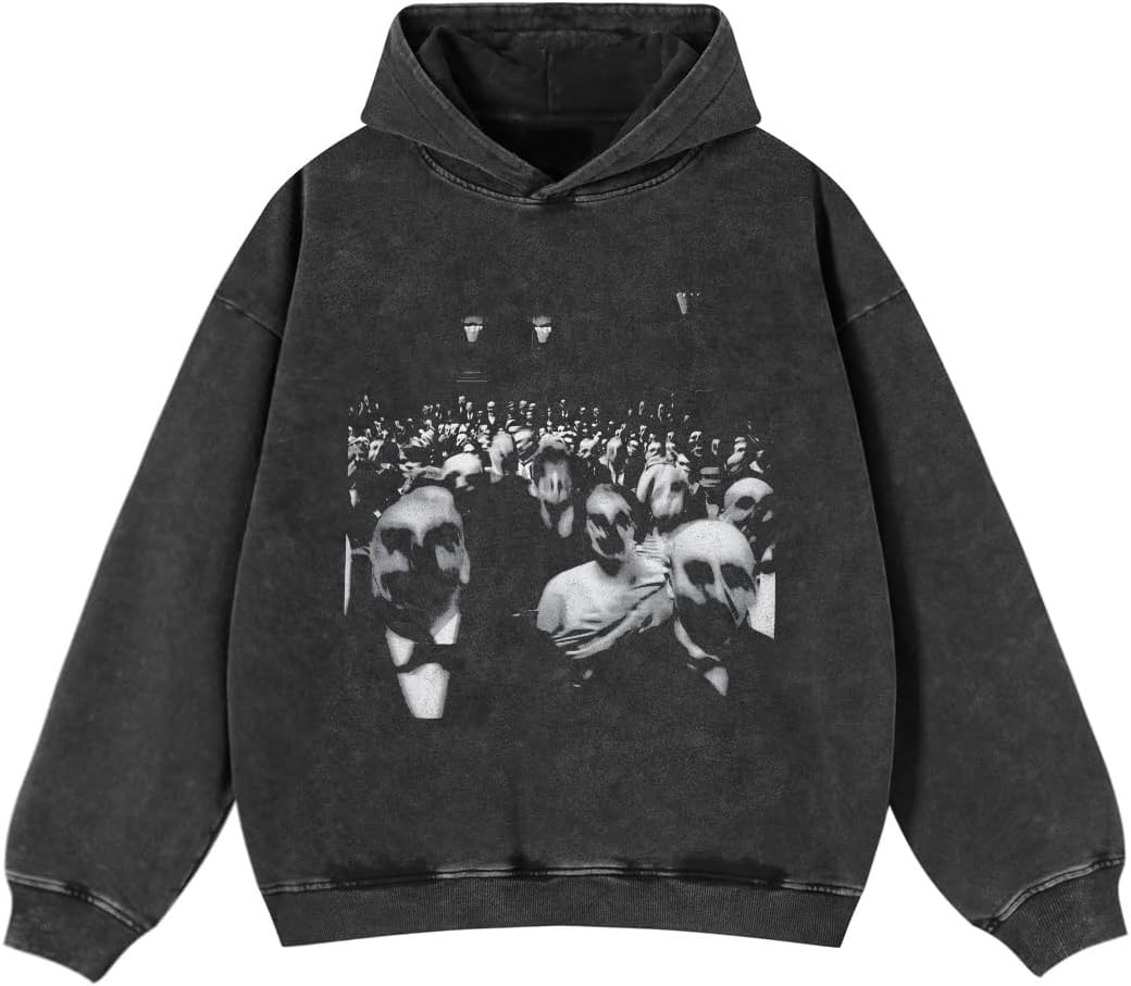 Rapidstreet Men Streetwear Hoodie Sweatshirt Aesthetic Graphic Pullover Cotton Unisex - Image 38