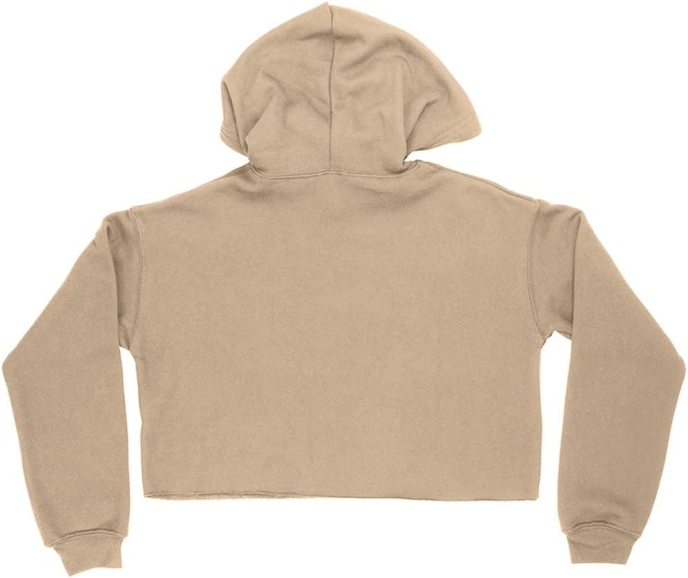 SERENITY TRENDS Cool Design Women's Cropped Fleece Hoodie - Character Cropped Hoodie for Women - Themed Hooded Sweatshirt - Image 3
