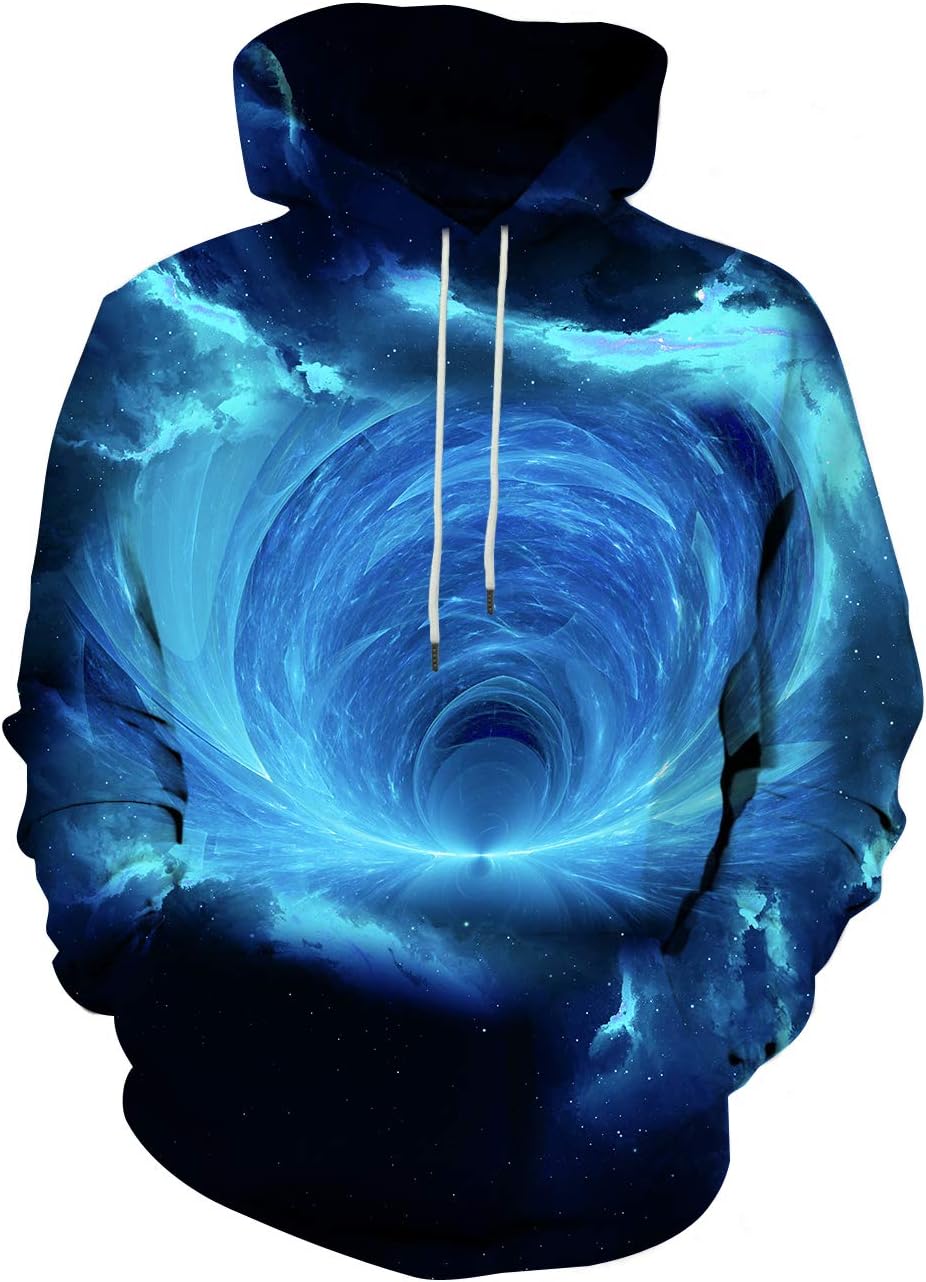 SYAIMN Unisex 3D Printed Hoodies Casual Workout Hoodie Sweater Sweatshirt - Image 32