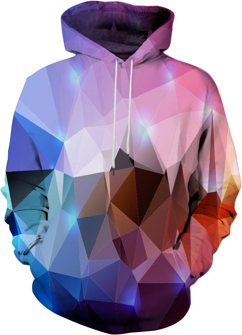 SYAIMN Unisex 3D Printed Hoodies Casual Workout Hoodie Sweater Sweatshirt - Image 30