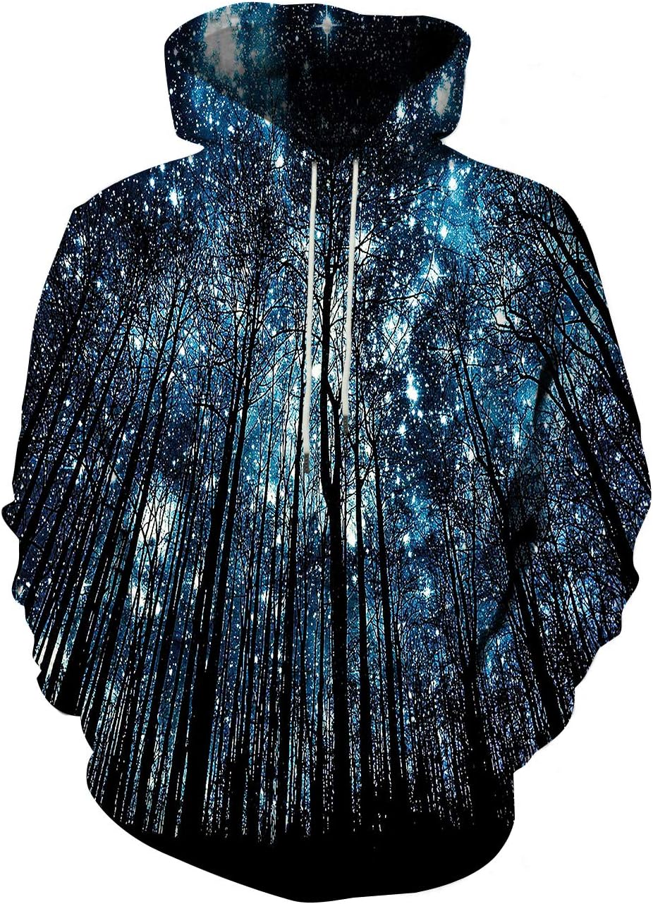 SYAIMN Unisex 3D Printed Hoodies Casual Workout Hoodie Sweater Sweatshirt - Image 25